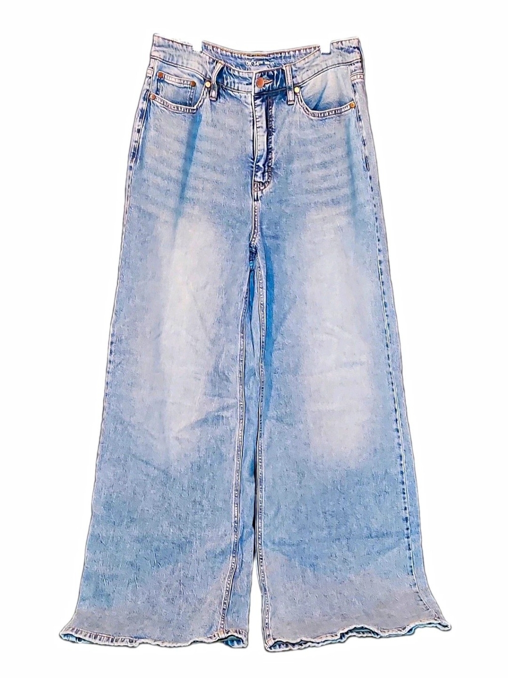 ON 34th - Size 10/30 Light Blue Wide Leg Women’s Jeans
